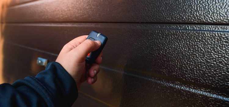 automatic door opener with remote control in South San Jose Hills