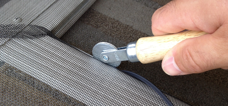 metal screen door repair in South San Jose Hills